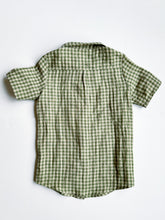 Load image into Gallery viewer, Sage Plaid Button Down
